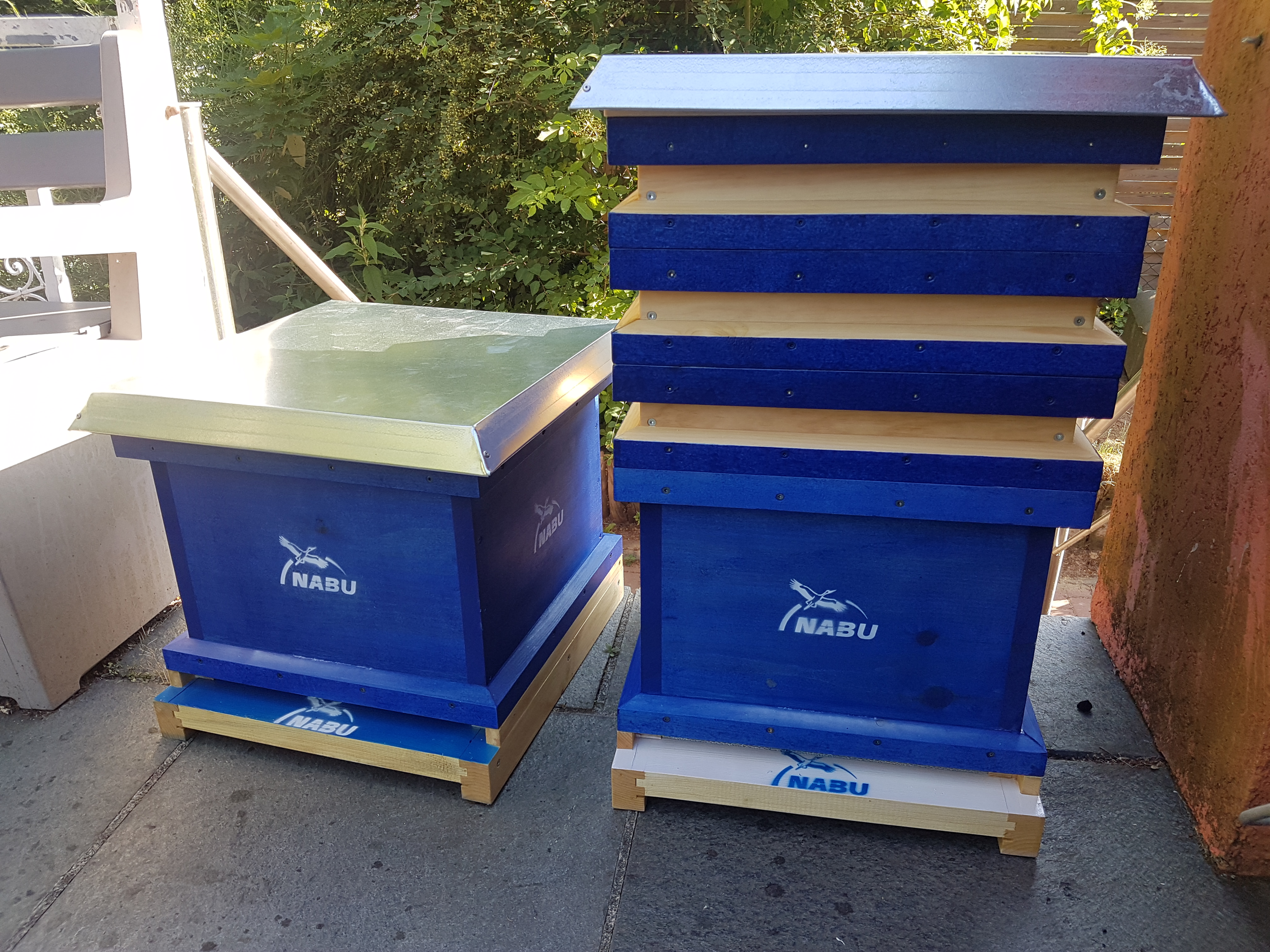 NABU-Bienenbeuten in DN 1,5