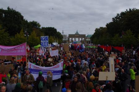 Blick zum Brandenburger Tor